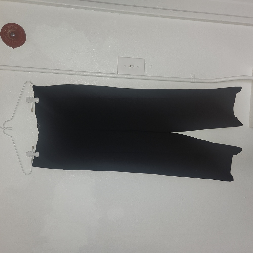 Ann Taylor wide leg black dress pants